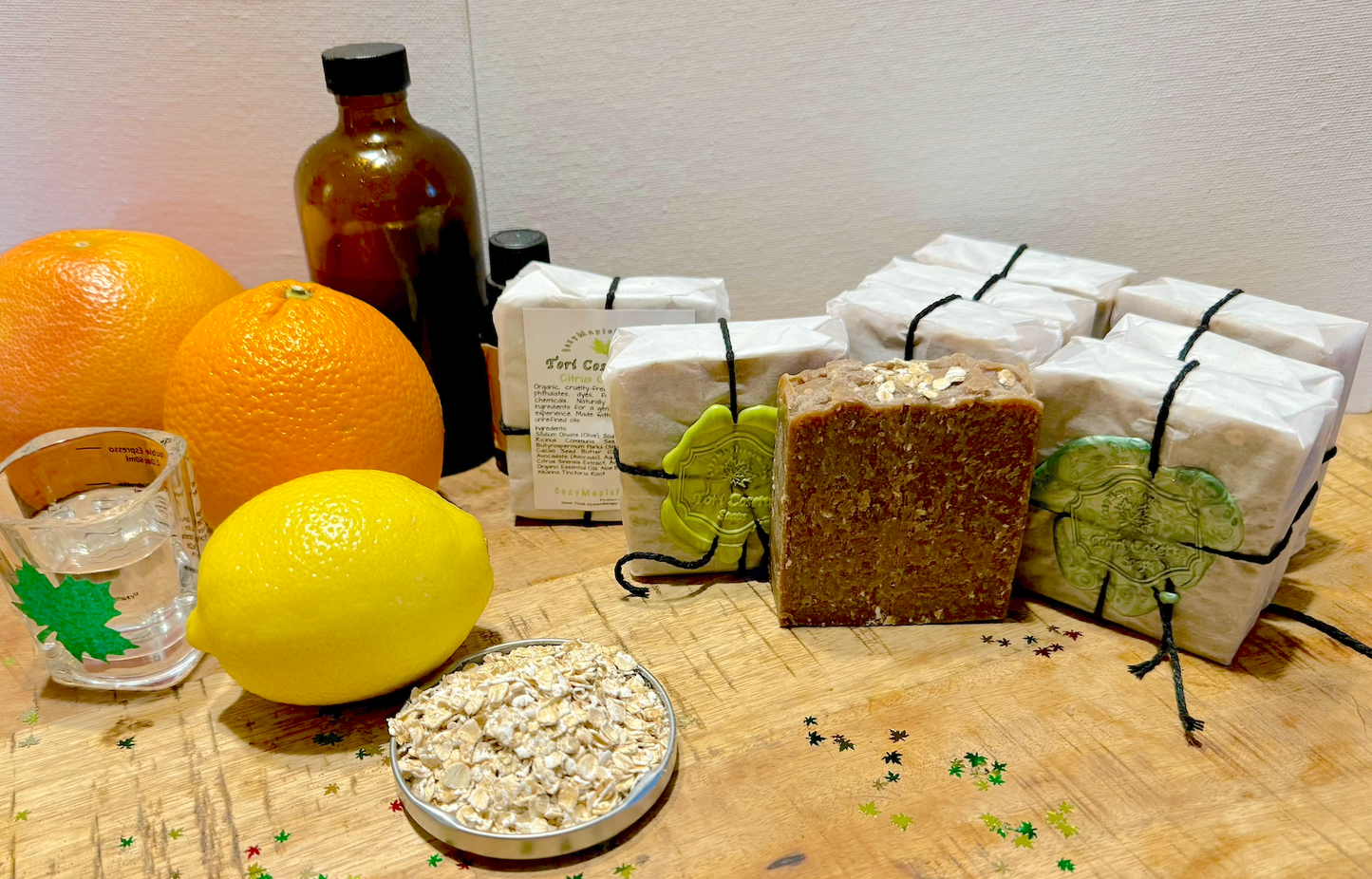 Citrus Oatmeal Bar