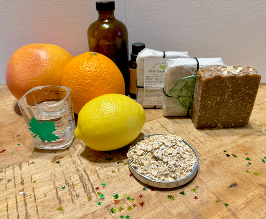 Citrus Oatmeal Bar